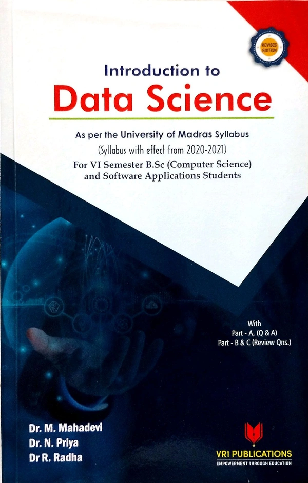 Introduction To Data Science (Dr.M.Mahadevi Dr.N.Priya.Dr.R.Radha