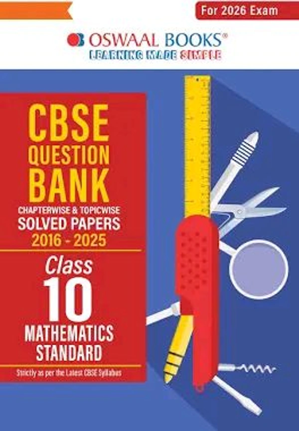10th Std Oswal 10th Mathematics Question Bank -25-26