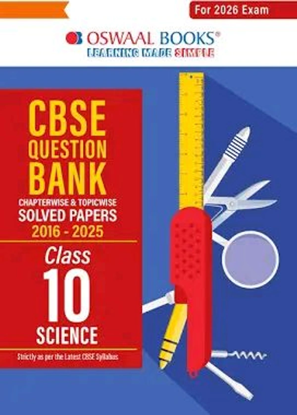 10th Std Oswaal 10th Science Question Bank 25-26