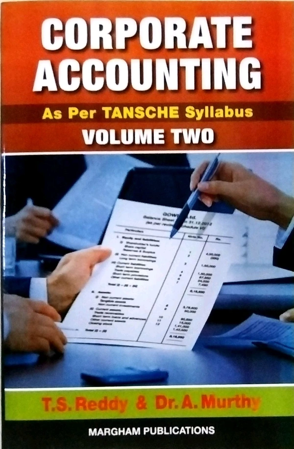 Margham Corporate Accounting Vol -II (T.S Reddy & Dr.Murthy)