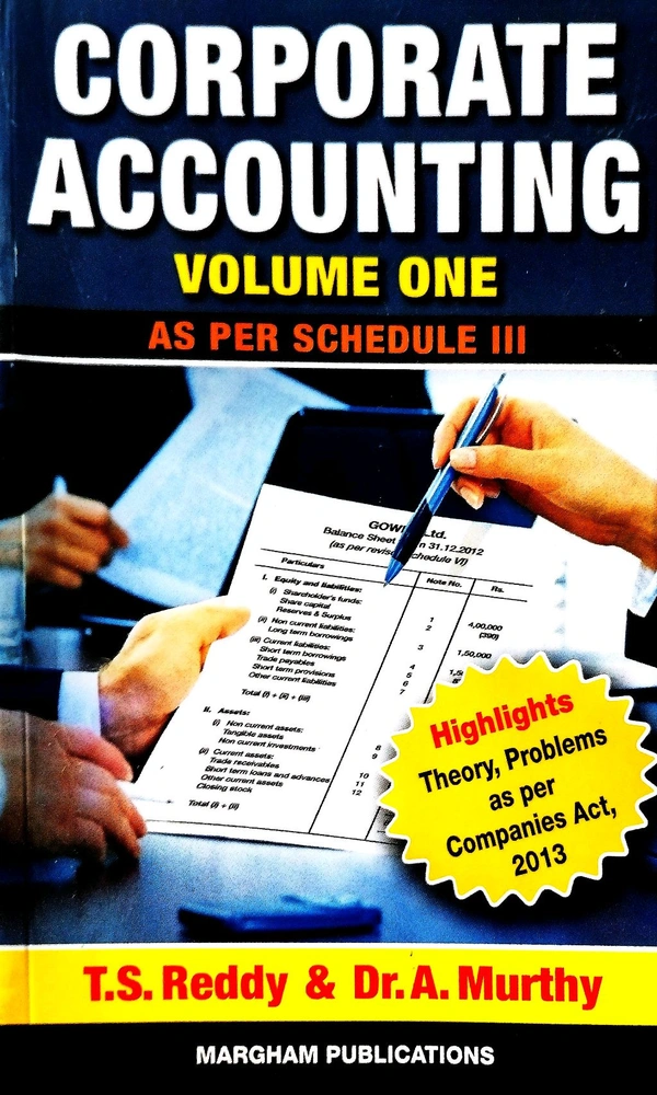 Margham Corporate According Vol -1 (T.S Reddy & Dr.A.Murthy)