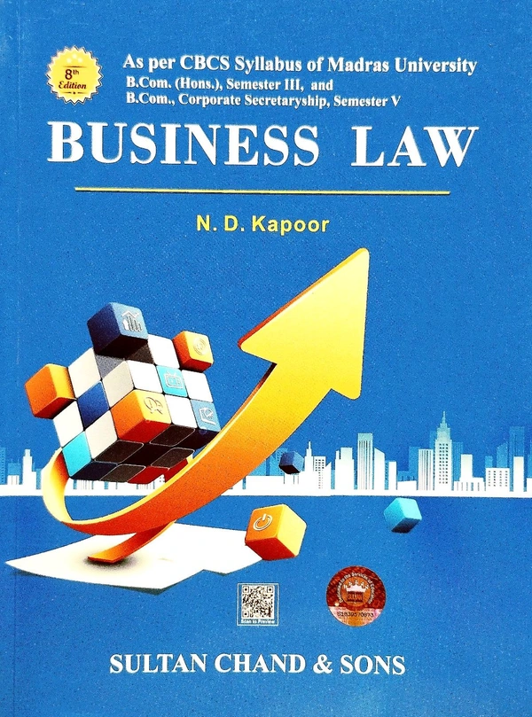 Sultan Chand Business Law N.D.Kapoor)