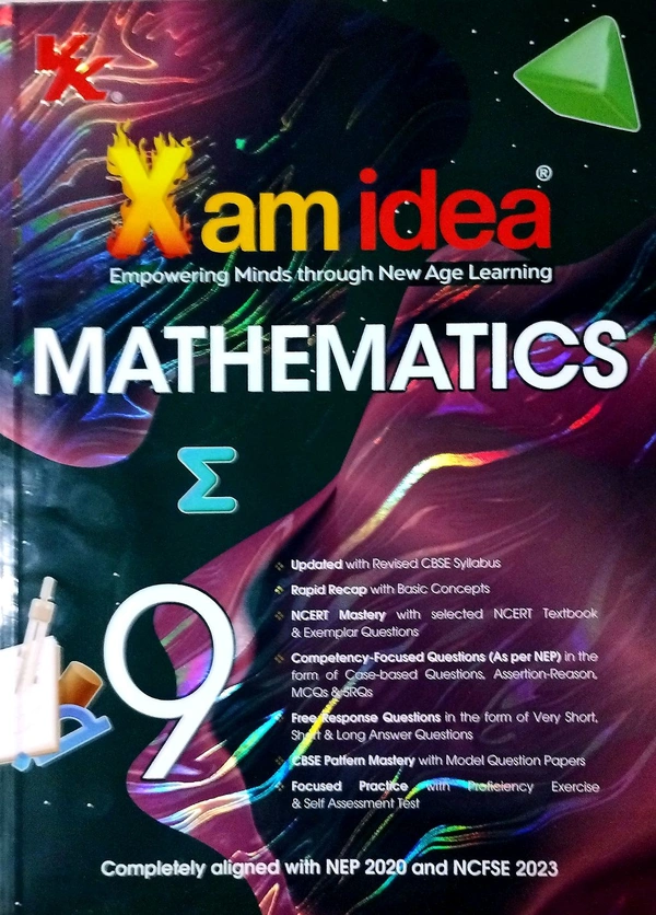 9th Std X am Idea 9th CBSE Mathematics (New Edition 25-26)