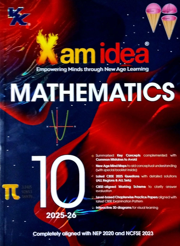 10th Std X am Idea 10th CBSE Mathematics (New Edition 25-26)