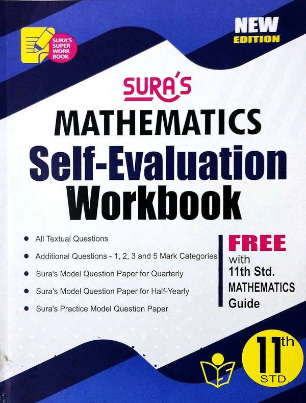 11th Std Sura 11th Mathematics Vol -1 & II (New Edition 25-26