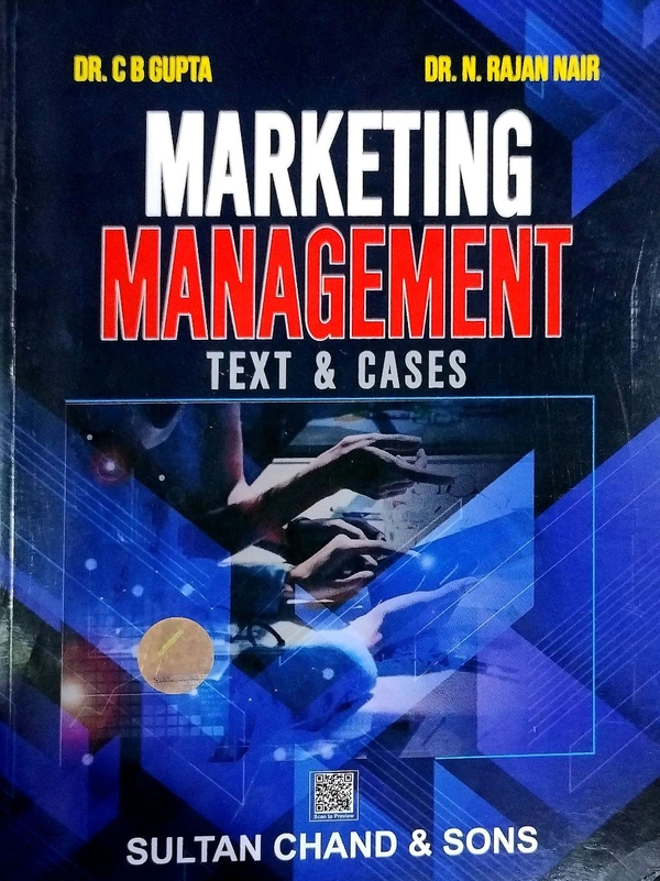 Sultan Chand Marketing Management (Dr.N.Rajan Nair