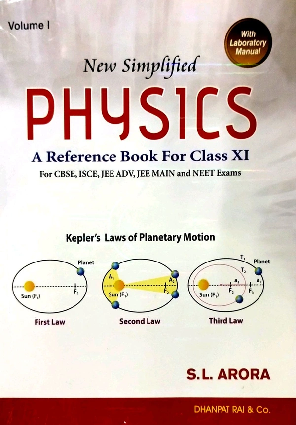 11th Std SL Arorai Rai 11th Physics Vol -1 Vol-II