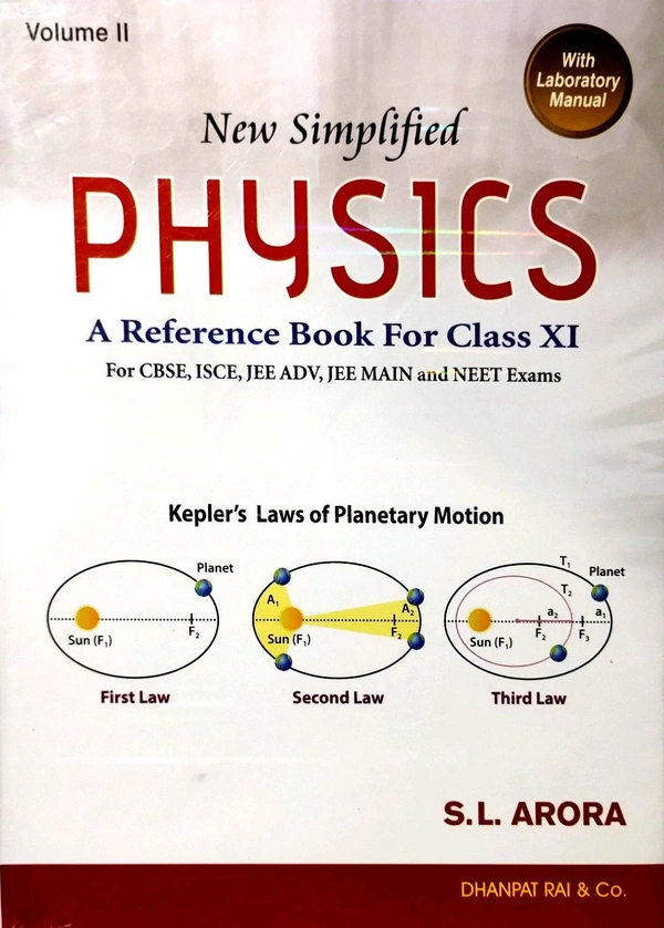 11th Std SL Arorai Rai 11th Physics Vol -1 Vol-II