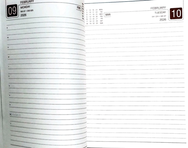 Diary 2026  Bind Full Date 