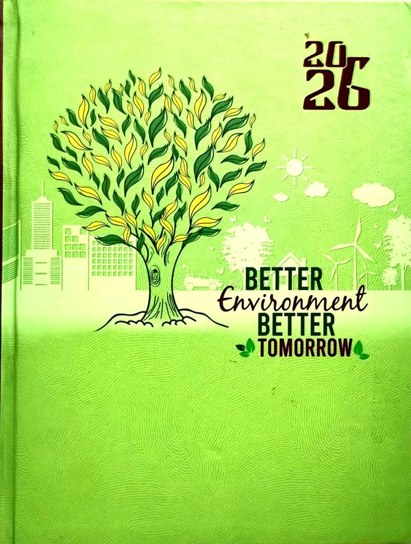 Diary 2026 Year Bound Full Date 