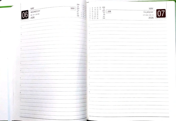 Diary 2026 Year Box Diary Month Cut 