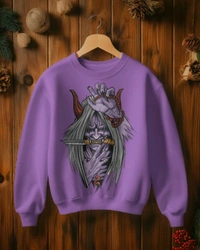  Swetshirt  - Magenta / Fuchsia, XL