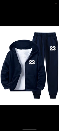 New york Hoddie + Lower Combo  - Black, XXL