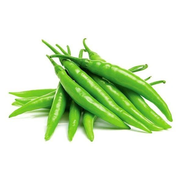 Green Chilli / Mulaku 250gm - Long / Normal