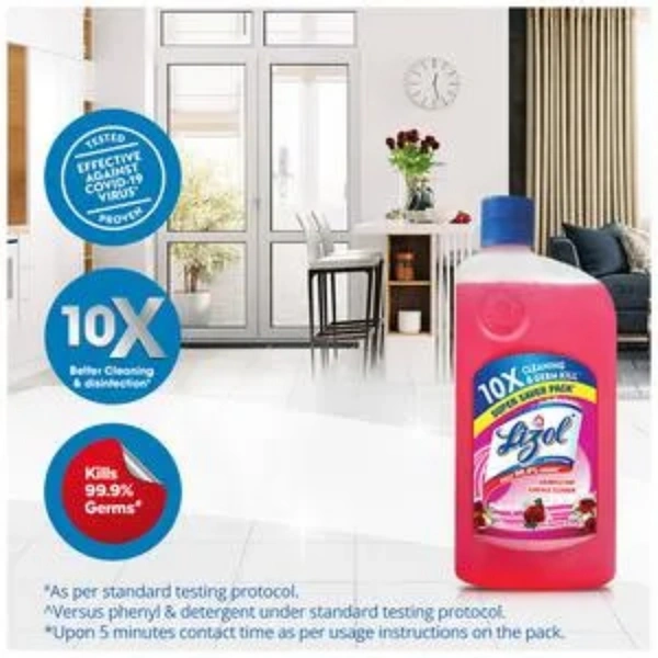 LIZOL SURFACE CLEANER FLORAL - 500ML