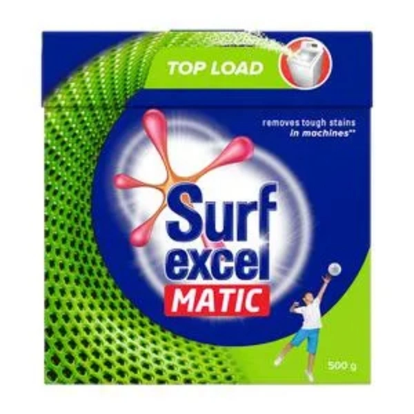 SURF EXEL MATIC TOP LOAD POWDER - 500GM