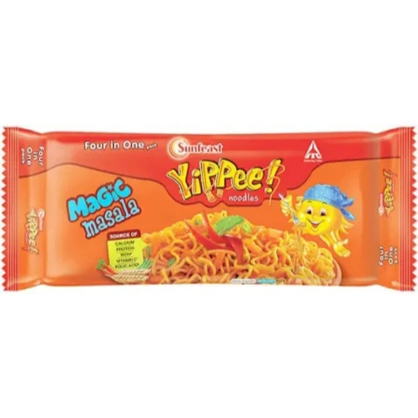 SUNFEAST YIPPEE MAGIC MASALA NOODLES 4 - 