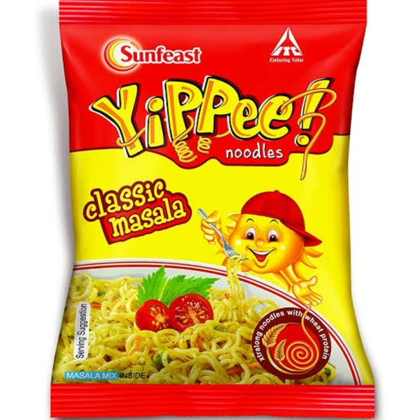 SUNFEAST YIPPEE CLASSIC MASALA NOODLES 1 - 