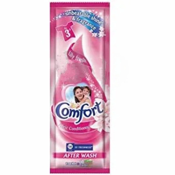 COMFORT FAB CONDITIONER LILY FRESH - 10nos