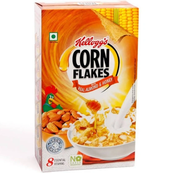 KELLOGG'S CORN FLAKES REAL ALMOND N HONEY - 300GM