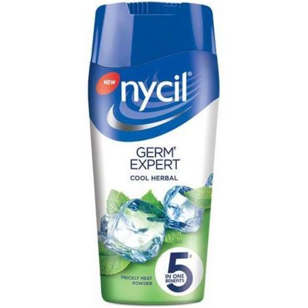 NYCIL Prickly Heat Powder - Cool Herbal With Neem & Pudina - 50GM