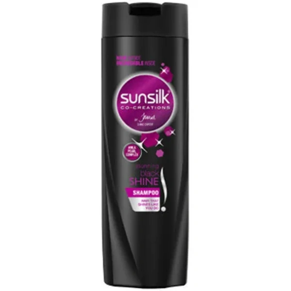 SUNSILK SILKY BLACK SHINE SHAMPOO - 90ML