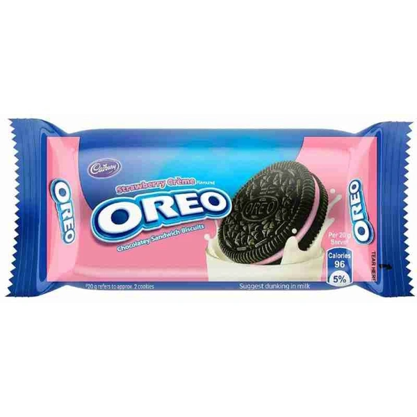 CADBURY OREO STRAWBERRY CREME - 46GM