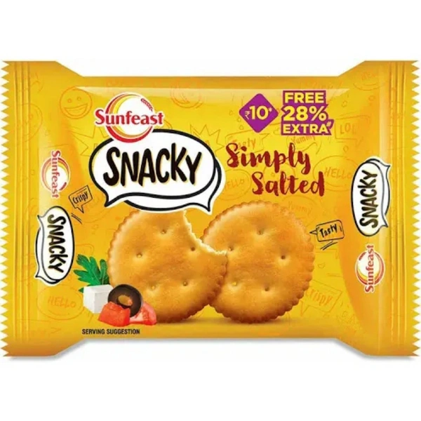SUNFEAST SNACKY SIMPLY SALTED - SNACKY