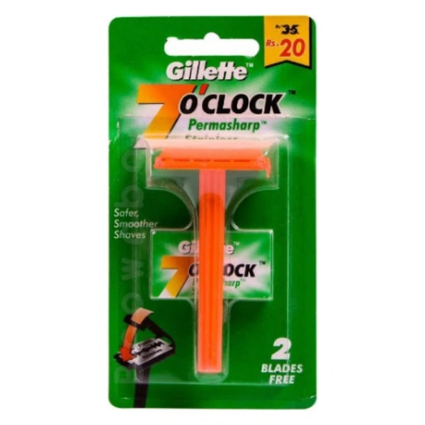 GILLETTE 7OCLOCK RAZOR - 16/