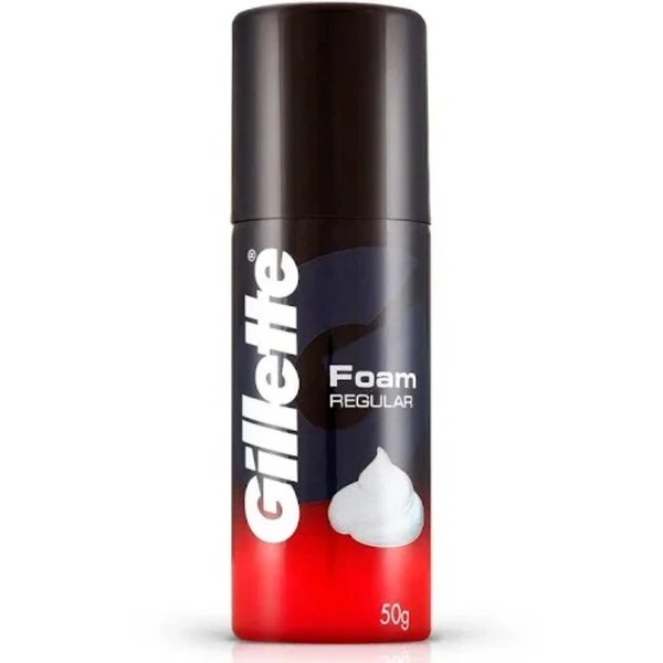 GILLETTE CLASSIC REGULAR SHAVING FOAM - 50g