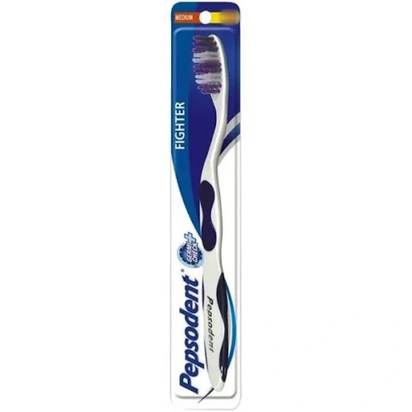 PEPSODENT FIGHTER PLUS TOOTHBRUSH - MEDIUM