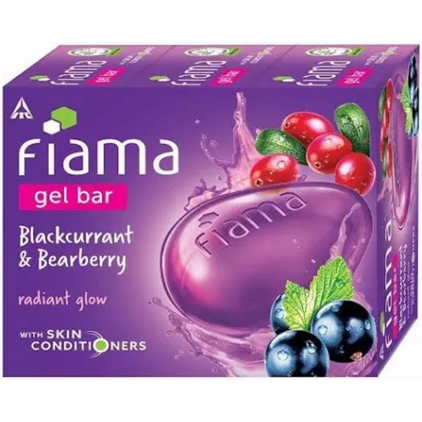 FIAMA GELBAR BLACKCURRANT & BEARB - 75GM
