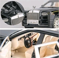 Miniature Die Cast Metal Rolls Royce Car Pull Back 1:32 Scale Model Phantom Diecast Metal  - 1:32