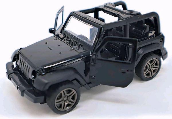  Miniature Die Cast Metal Mini Thar Car Open Door (Black) - 1:32