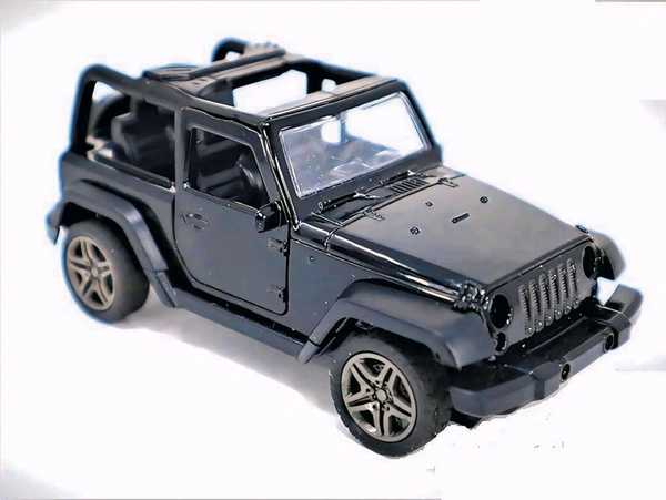  Miniature Die Cast Metal Mini Thar Car Open Door (Black) - 1:32