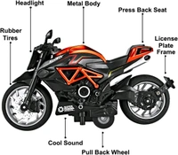 Miniature Motorcycle Model With Lighting - 1:14
