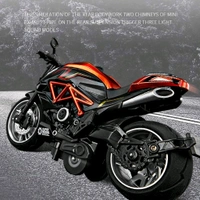Miniature Motorcycle Model With Lighting - 1:14