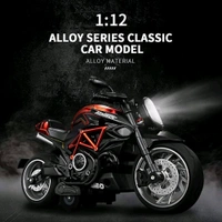 Miniature Motorcycle Model With Lighting - 1:14
