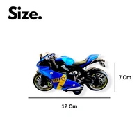 Miniature Sport  Die-cast Alloy Motorbikes  1:14 Scale Alloy Metal  - 1:14