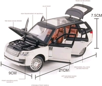 Miniature Range Rover 1:36 Scale Pull Back Metal Super Sports Racing Car  - 1:36