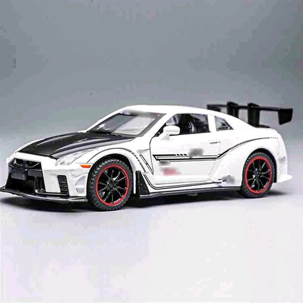  Miniature Diecast Nissan Gtr Metal Car 1:32Civic Type  - 1:32