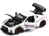  Miniature Diecast Nissan Gtr Metal Car 1:32Civic Type  - 1:32