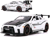  Miniature Diecast Nissan Gtr Metal Car 1:32Civic Type  - 1:32