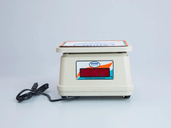 SHINE DIGITAL SCALE SHINE Digital Micro ABS Body Counter Weighing Scale Pan Size - 230X170 MM, - CAP - 10KG/1GM