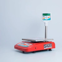 SHINE Digital Counter Table Top Weighing Machine with Front And Pole Double Display - 300X240 MM - 30KG/5GM