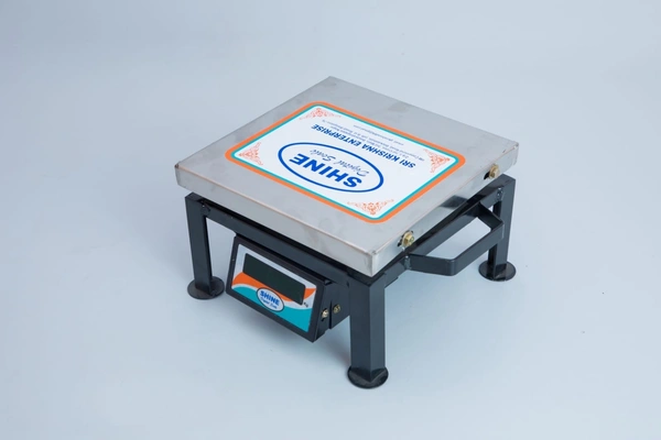 SHINE DIGITAL SCALE SHINE Digital 30KG/5GM Weighing Machine With Front And Back Double Display. And Top S S Plate. Pan Size - 150X150 MM,