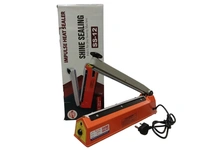 SHINE DIGITAL SCALE SHINE Digital 12 inches Premium Range Metal Heavy Duty Heat Sealer Machine, Heat Sealer for Plastic Bag 12" inch, Impulse Sealer, Impulse Sealer Machine, Packing Machine (Orange).