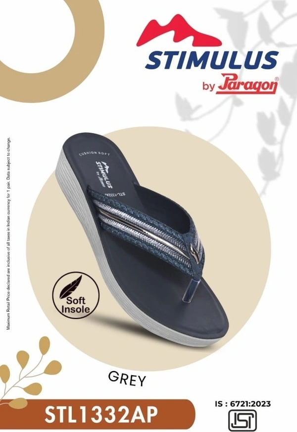 PARAGON 1332 L GREY - 389, '5-8, GREY