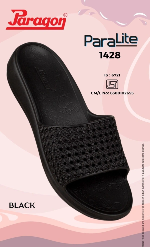 PARAGON 1428  G BLACK - 229, '5-8, BLACK