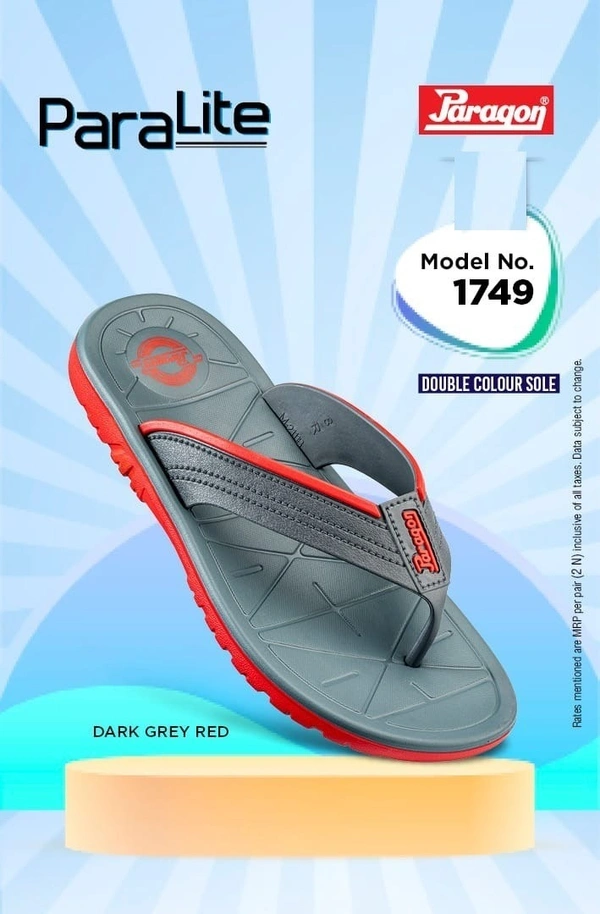 1749 G DARK GREY RED - 204, '6-10, DARK GREY RED